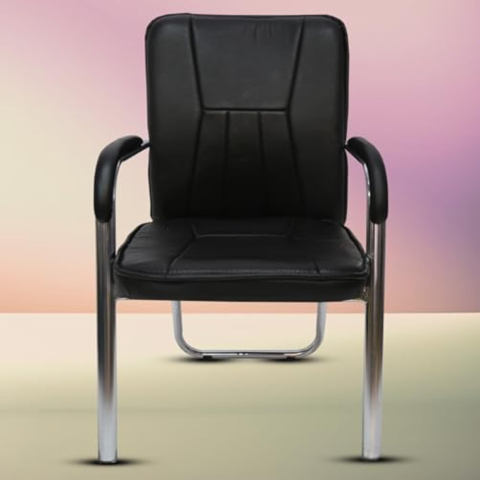 Leather Office Chair with Cushion, Easy Installation
